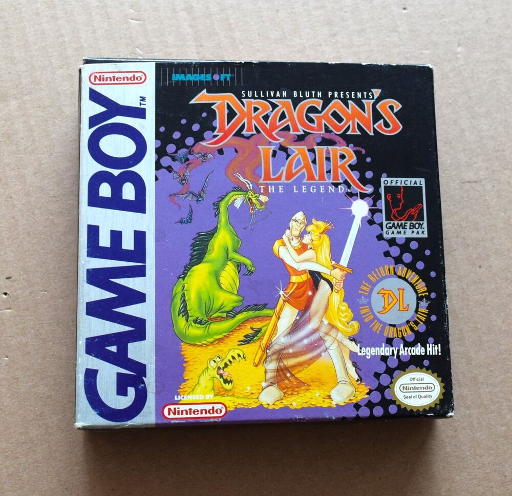 Nintendo Gameboy Game - Dragon's Lair: The Legend (with CIB) Japan